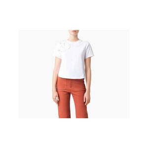 See by Chloe Butterfly T- Shirt - White - Size Medium - New